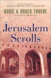 Cover of: The Jerusalem scrolls by Brock Thoene