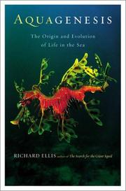 Cover of: Aquagenesis: The Origin and Evolution of Life in the Sea