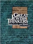 Cover of: Great Jewish thinkers by Naomi E. Pasachoff