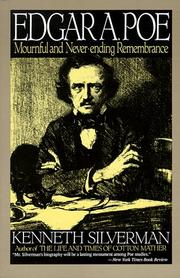 Cover of: Edgar A Poe: Mournful and Never-ending Remembrance