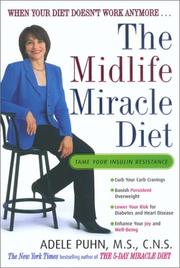 Cover of: The Midlife Miracle Diet by Adele Puhn