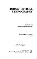 Doing critical ethnography