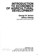 Introduction to economics of agricultural development