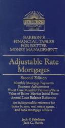 Cover of: Adjustable rate mortgages