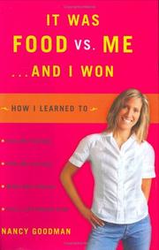 Cover of: It Was Food vs. Me ... and I Won