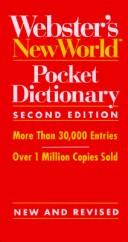 Cover of: Webster's new world pocket dictionary