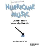 Cover of: Hurricane music by Barbara Bottner