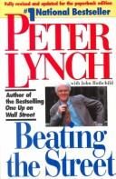 Beating the Street by Peter Lynch, Peter Lynch