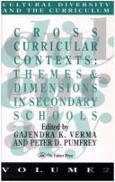 Cover of: Cross curricular contexts, themes and dimensions in secondary schools