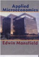Cover of: Applied microeconomics