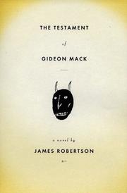 Cover of: The Testament of Gideon Mack