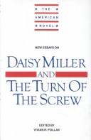 Cover of: New essays on Daisy Miller and The turn of the screw