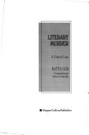 Cover of: Literary murder by Batya Gur