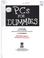 Cover of: PCs for dummies/ by Dan Gookin.