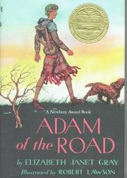Cover of: Adam of the road by Elizabeth Gray Vining