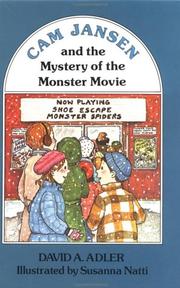 Cover of: Cam Jansen and the Mystery of the Monster Movie
