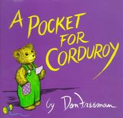 A pocket for Corduroy by Don Freeman, Susan Rybin, Linda Tereyden