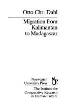 Cover of: Migration from Kalimantan to Madagascar