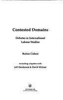 Contested domains : debates in international labour studies