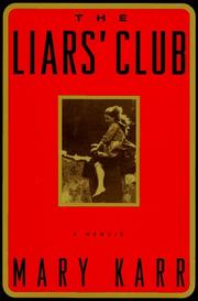 Cover of: The Liars' Club by Mary Karr