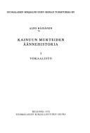 Cover of: Kainuun murteiden äännehistoria