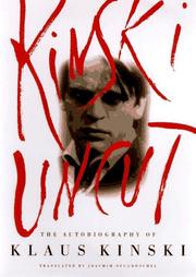 Cover of: Kinski Uncut: The Autobiography of Klaus Kinski