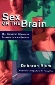 Cover of: Sex on the Brain: the biological differences between men and women
