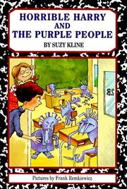Cover of: Horrible Harry and the Purple People by Suzy Kline