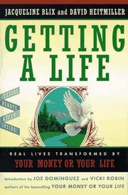 Getting a life by Jacqueline Blix, Jacquelyn Blix, David Heitmiller