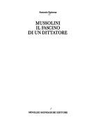 Cover of: Mussolini: il fascino di un dittatore