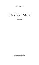 Cover of: Das Buch Mara: Roman