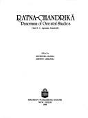 Cover of: Ratna-chandrikā: panorama of Oriental studies : Shri R.C. Agrawala festschrift