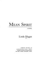 Cover of: Mean spirit