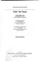 Cover of: Unix for users
