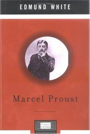 Cover of: Marcel Proust by Edmund White