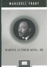 Martin Luther King, Jr by Marshall Frady