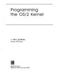 Cover of: Programming the OS/2 Kernel