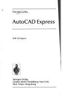 Cover of: AutoCAD express