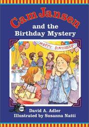 Cover of: Cam Jansen and the Birthday Mystery