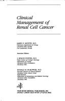 Clinical management of renal cell cancer