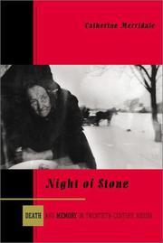 Cover of: Night of Stone: Death and Memory in Twentieth-Century Russia