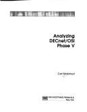 Analyzing DECnet/OSI phase V by Carl Malamud