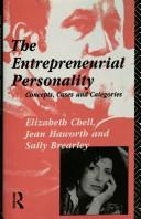 The entrepreneurial personality : concepts, cases and categories