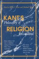 Cover of: Kant's philosophy of religion reconsidered