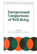 Interpersonal comparisons of well-being