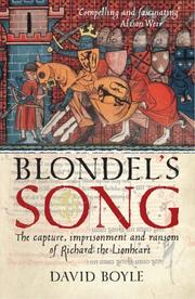 Blondel's Song by David Boyle