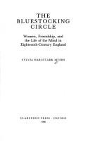 Cover of: The bluestocking circle