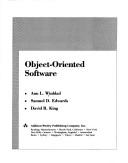 Cover of: Object-oriented software by Ann L. Winblad