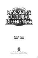 Managing cultural differences by Philip R. Harris