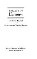 Cover of: The age of unreason